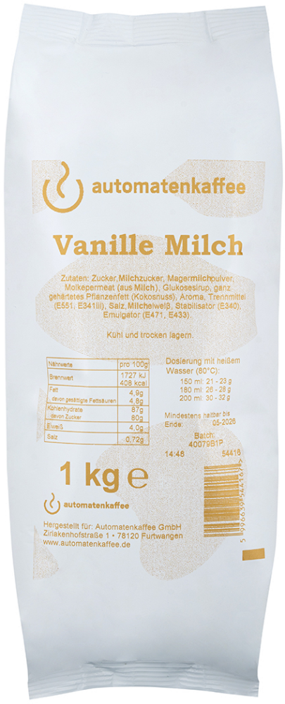 Vanillemilch